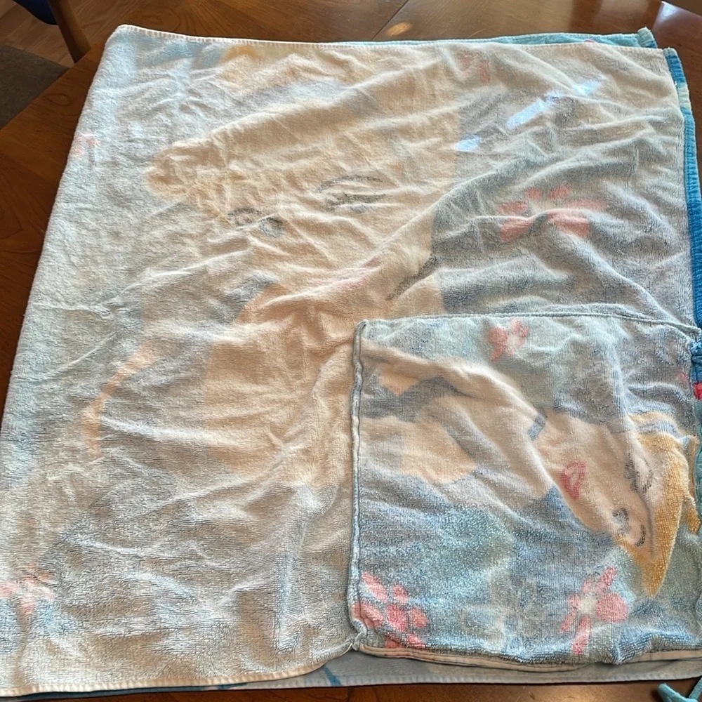 Disney backpack towel